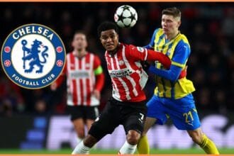 Malik Tillman in action for PSV