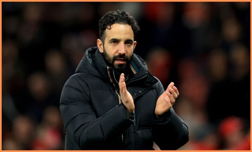 Man United manager Ruben Amorim