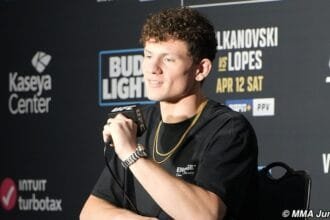 Chase Hooper hopes to finish his veteran matchup streak