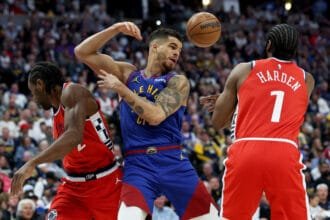 David Adelman makes a simple request from Michael Porter JR after he and the Clippers are put on the bench. "I'll say it again..."