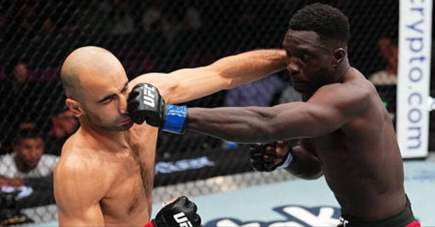 Giga Chikadze vs. David Onama - UFC Kansas City Highlights