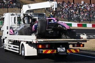 Doohan escapes injuries after a major training accident in Japan