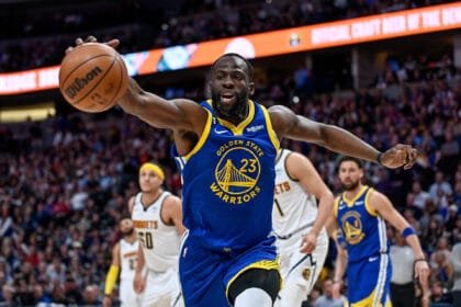 Draymond Greene: "Sorry to say it..." to the Nuggets' "Fire Malone" about him once texting Josh Croenke.