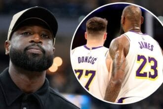Dwyane Wade calls out Lakers superstars LeBron James and Luka Donsic. "I don't like it."