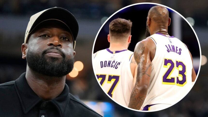 Dwyane Wade calls out Lakers superstars LeBron James and Luka Donsic. "I don't like it."