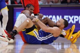 Dwyane Wade loves what's going on in the playoffs, but admits that Stephen Curry's situation is "crazy."