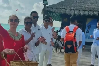 SRH team in Maldives