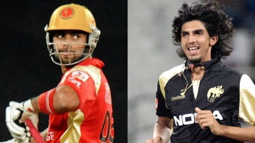 Virat Kohli and Ishant Sharma