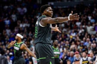 "He was the MVP tonight" ... Anthony Edwards praises "Killer" Timberwolves teammate after incredible performance and nuggets