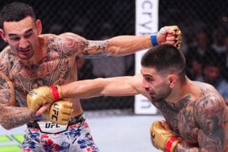 "I explode just by touching his head": Ilia Topuria moving to the lightweight division of the UFC