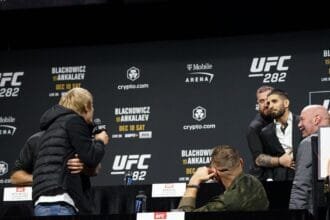 Ilia Topuria responds to Paddy Pimblett and stops "average level fighter" Michael Chandler at UFC 314