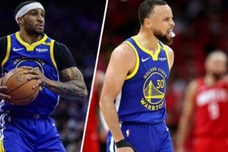 "It's sad to say "sad""... Moses Moody breaks how he feels about Warriors teammate Stephen Curry