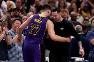JJ Redick is proud to make a playoff prediction with a tribute to what the Lakers did during the emotional Luka Doncic Night, saying, "For everyone..."
