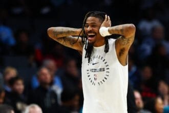 Ja Morant offers insight into a new controversial celebration after the NBA media denounces him for immature.