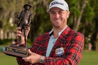 Justin Thomas wins RBC Heritage in the playoffs, ending a three-year drought