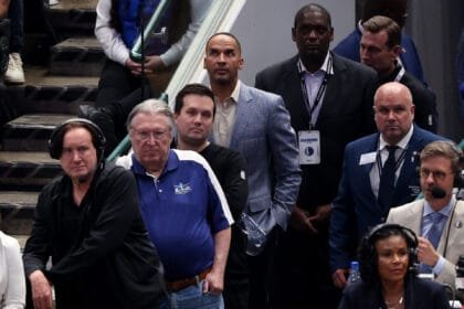 Kendrick Perkins believes that Nico Harrison is the only way he can redeem himself for a Dallas Mavericks fan.