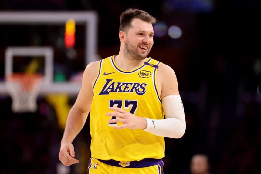 Luka Doncic's "Top One" claims about his all-time NBA performance back analyst's comparison of Surprise Lakers and Mavs