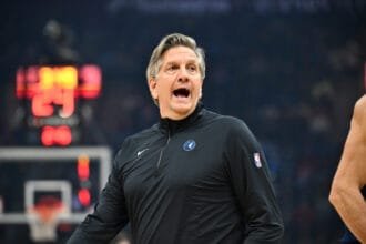 Minnesota Timberwolves "Breakgrass in an Emergency" player is praised, and Chris Finch talks about Kareem Abdul Jabber Award winner