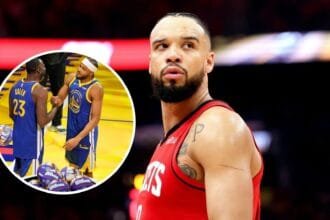 Moses Moody returns with a six-word response after Dillon Brooks called Draymond Green a "dirty player."