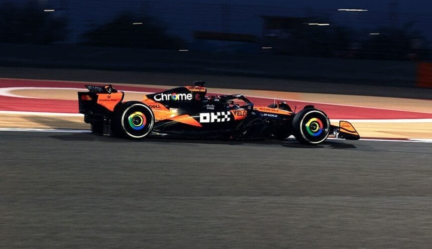 Piastri and Norris dominate Bahrain's night practice when Red Bull struggles again