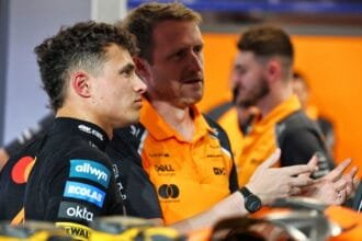 Rand Norris "on orbit" after boosting confidence on Friday in Saudi Arabia