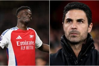 Colliemore urges Mikel Arteta not to resort solely to Bukayo Saka for the Real Madrid showdown