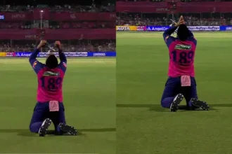 Shimron Hetmyer Celebration