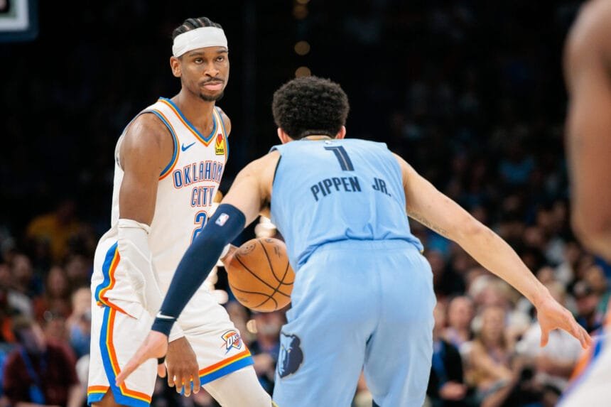 Shy Gilgaus Alexander talks about how he destroyed the Grizzlies in Game 1.