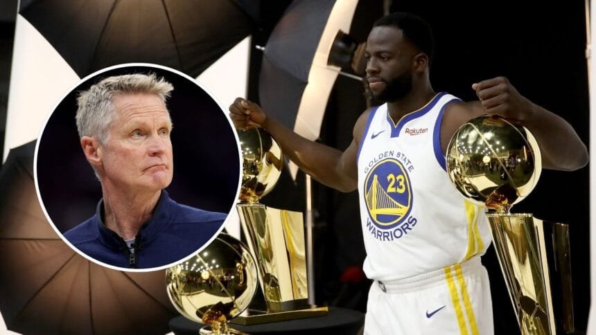 Steve Kerr admits that the Warriors would not have won four NBA titles without Keed Raymond Green's ability. That's not his defense