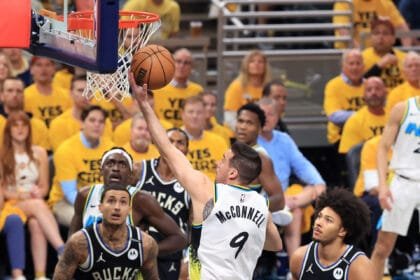 The Milwaukee Bucks star says it was because of the OT collapse, it wasn't Gary Trent JR's fault