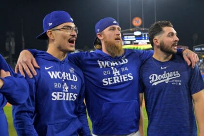 The Dodgers pitcher is a self-taught barber - and then cut Tony Gonzolin's hair.