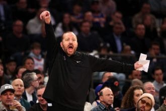 Tom Thibodeau praised the New York Knicks' "catalyst of surprise," causing Winn and the Detroit Pistons, "He makes things happen."