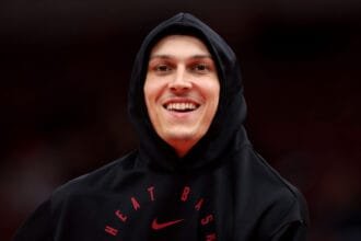 Tyler Hero Happy Miami Heat has two players doing things that you don't always see.