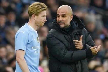 Manchester City boss Pep Guardiola is reluctant to put pressure on James McAtee to succeed Kevin De Bruin (video)