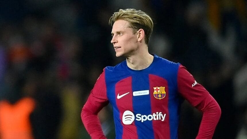 Manchester United wants Barcelona midfielder Frenkie de John