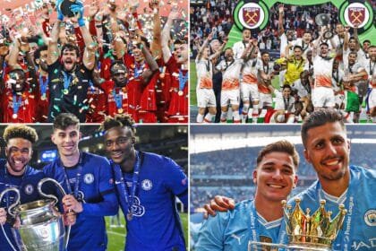 11 British Football Clubs with the biggest trophies
