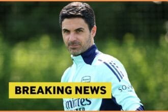 Arsenal manager Mikel Arteta