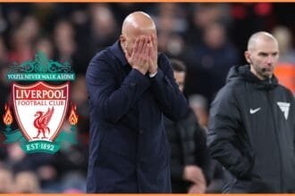 Liverpool manager Arne Slot