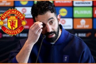 Man United manager Ruben Amorim