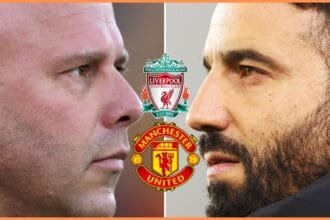 Arne Slot and Ruben Amorim