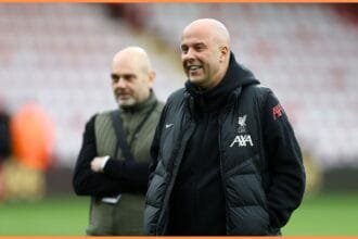 Liverpool manager Arne Slot