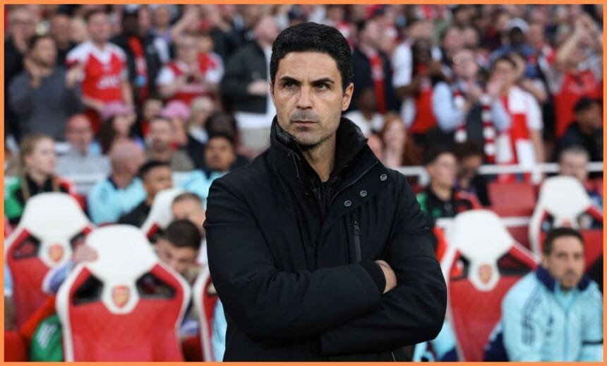 Arsenal manager Mikel Arteta