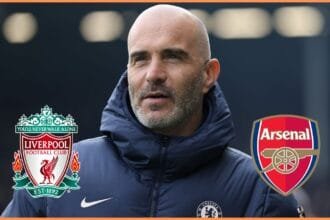 Chelsea manager Enzo Maresca