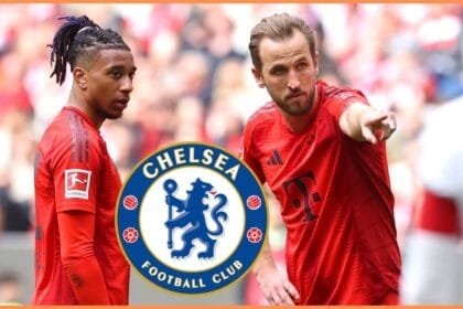 Michael Olise and Harry Kane