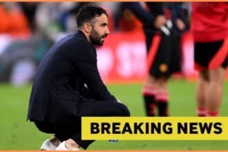 Ruben Amorim and yellow