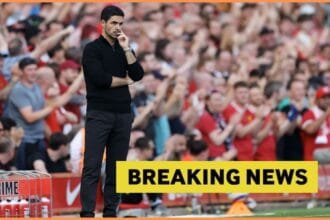 Mikel Arteta during Arsenal