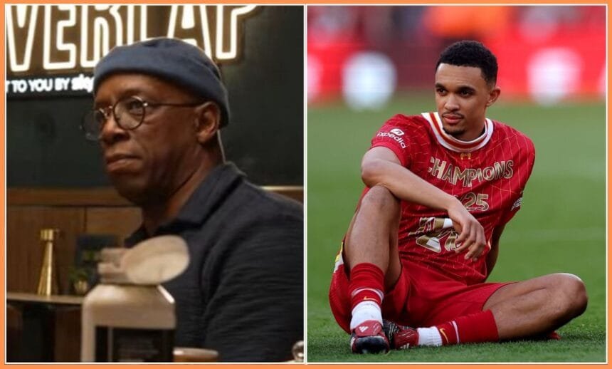 Ian Wright and Trent Alexander-Arnold