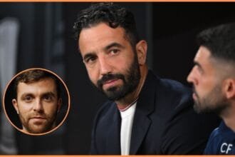 Ruben Amorim and Fabrizio Romano