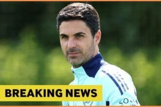 Mikel Arteta breaking news picture