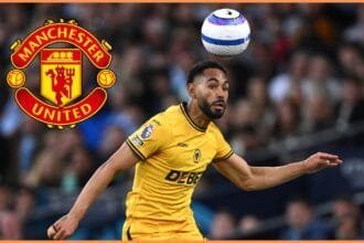 Matheus Cunha in action for Wolverhampton Wanderers